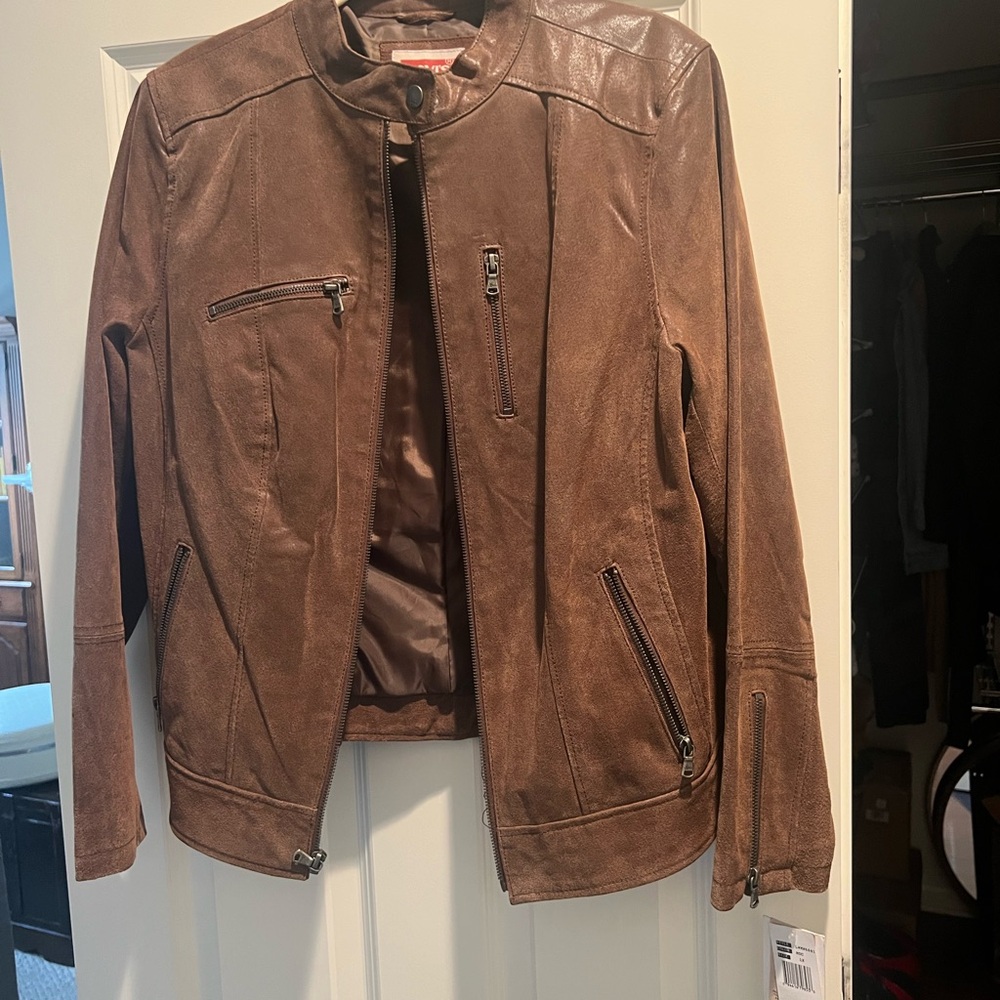 Levi's Brown Leather Jacket